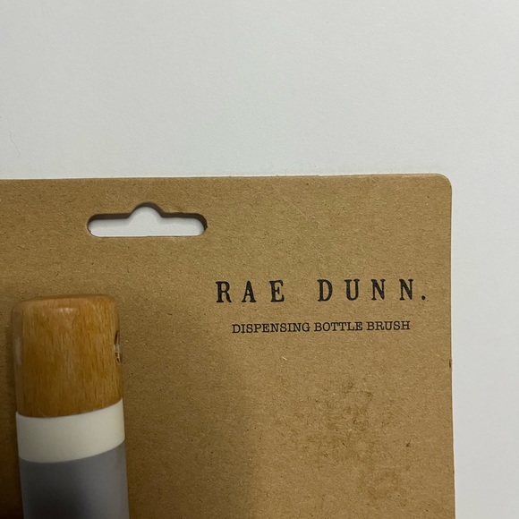 Rae Dunn Brush Dispensing Bottle Brush With Extra Brush NEW! - Picture 2 of 4
